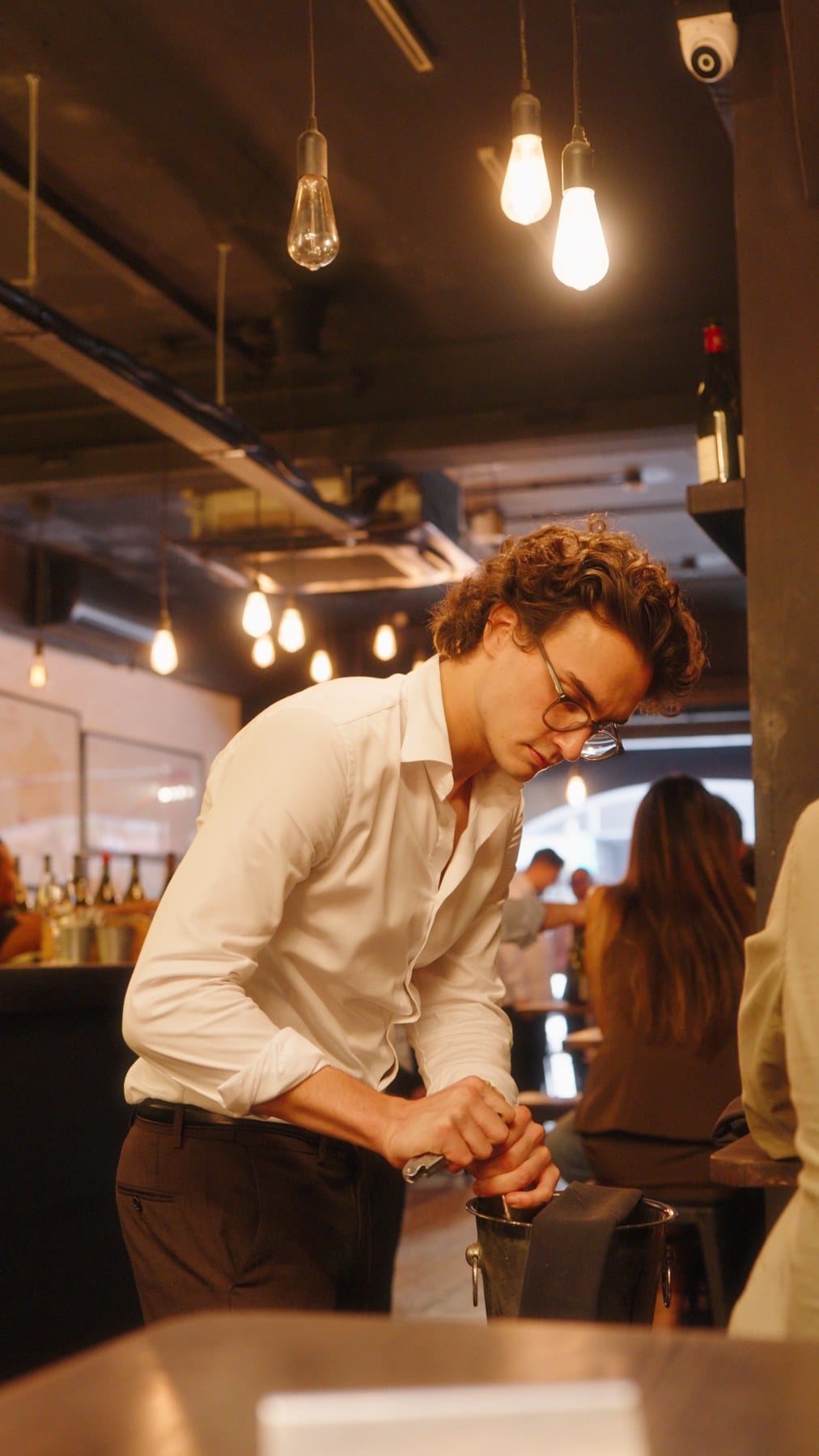 Baptiste Brilleau at LQV Singapore.
