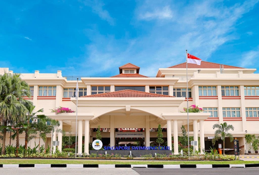 Singapore Swimming Club façade