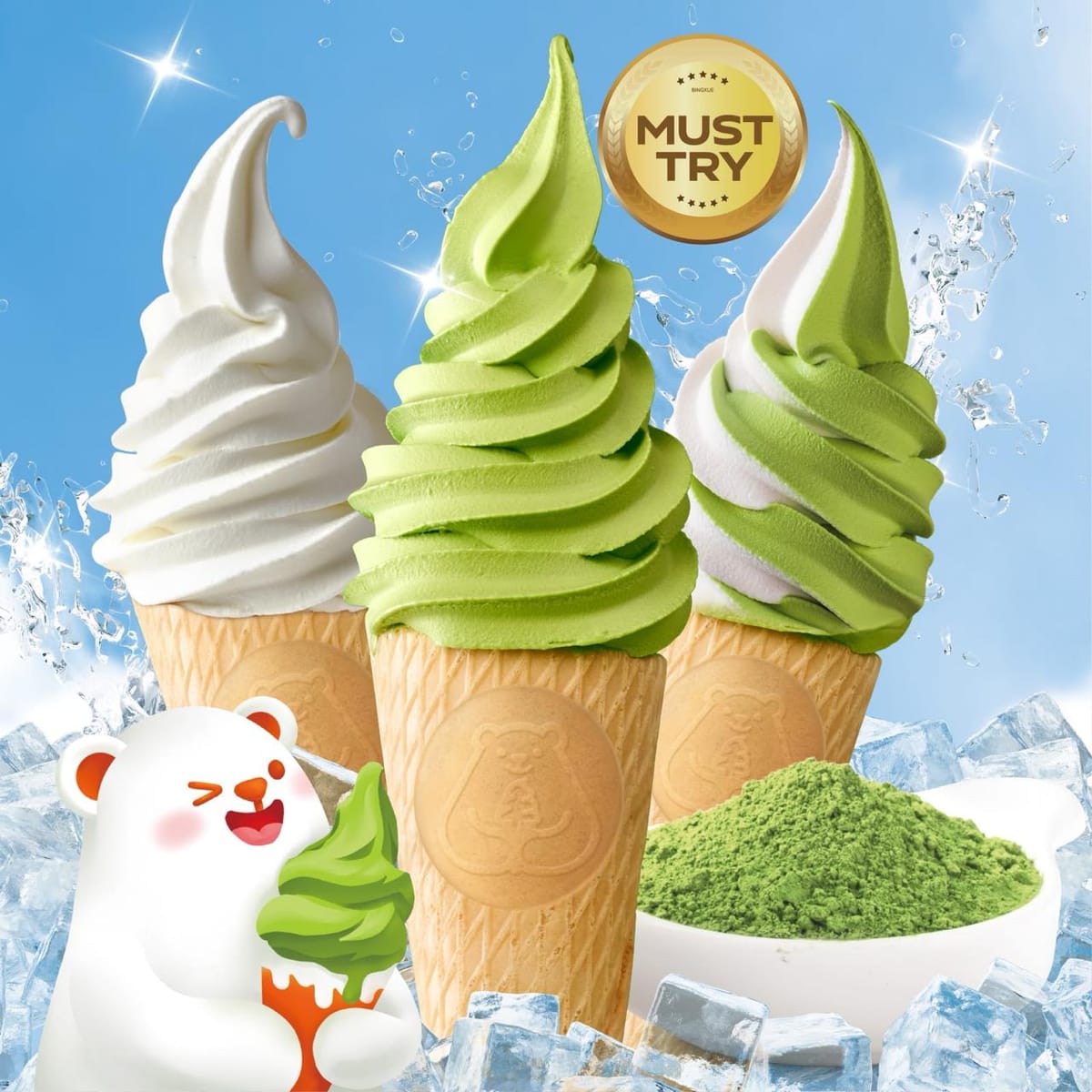 BingXue Singapore Gives Away Free Matcha Ice Cream on 19 and 20 July Post feature image