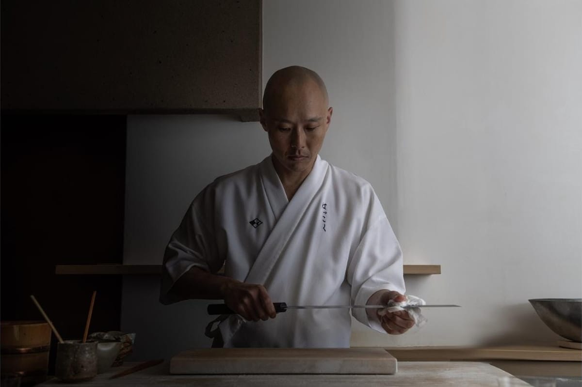 A chef prepares sushi at Sushidan, the Tokyo-born sushi brand that opened its second Singapore outlet at Parkway Parade on 5 September 2026