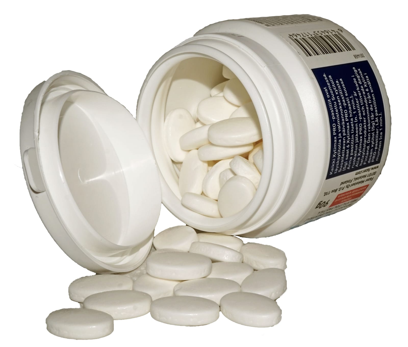 Option 2 — Xylitol pastilles