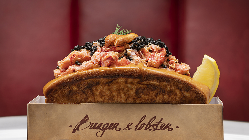 Burger and Lobster